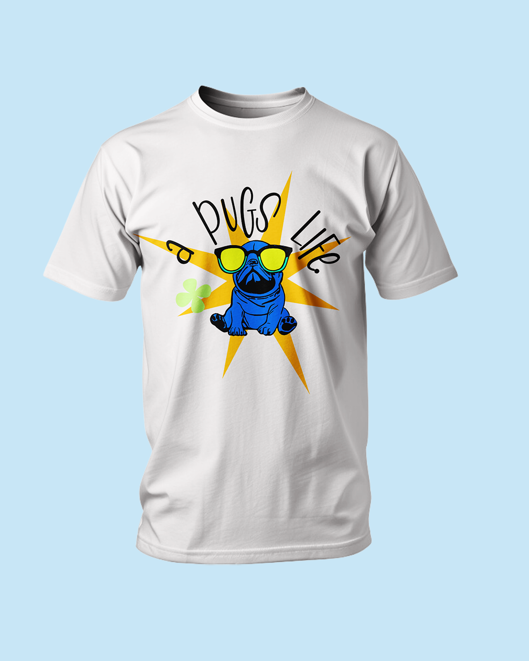 A Pugs life Graphic T Shirt