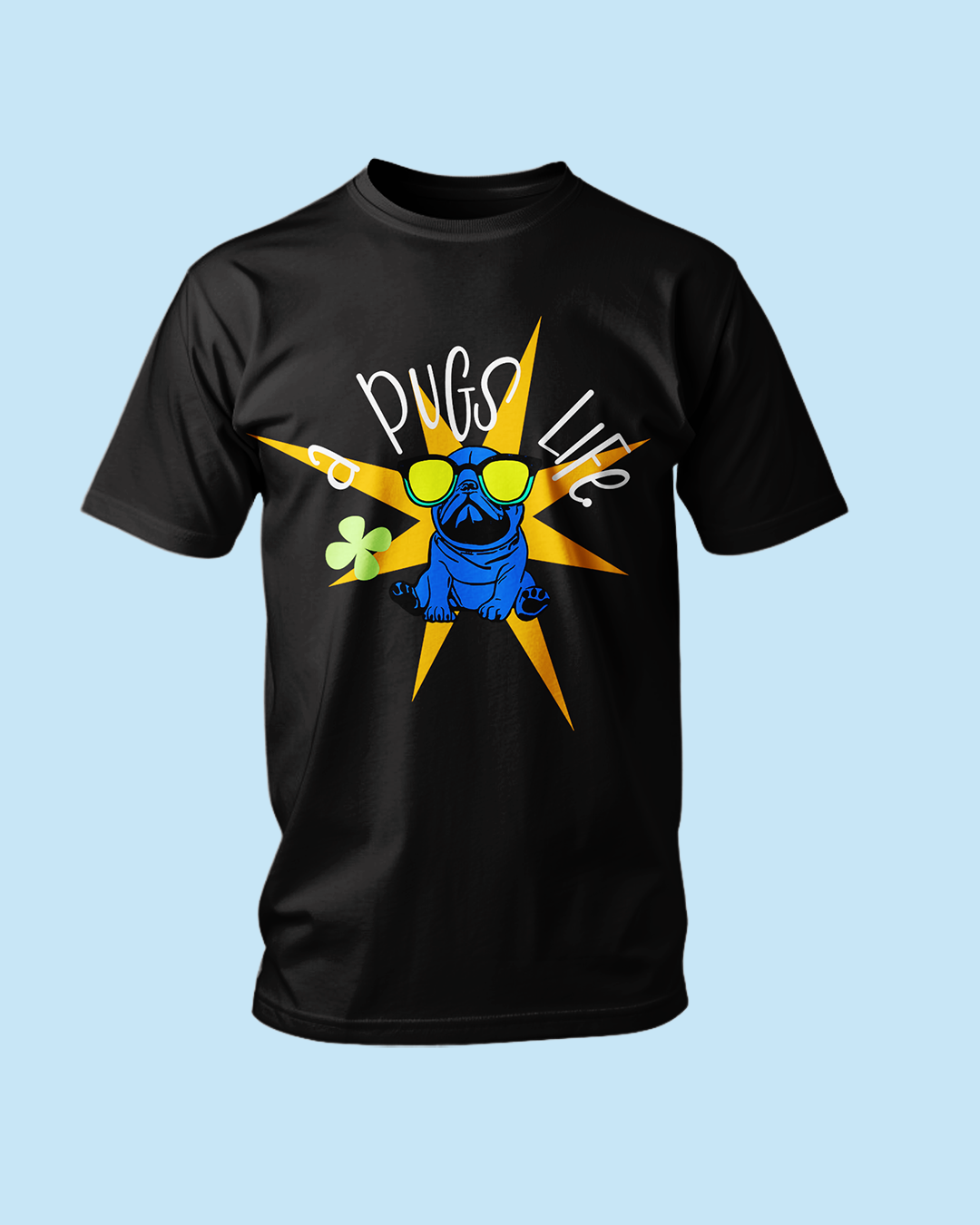 A Pugs life Graphic T Shirt