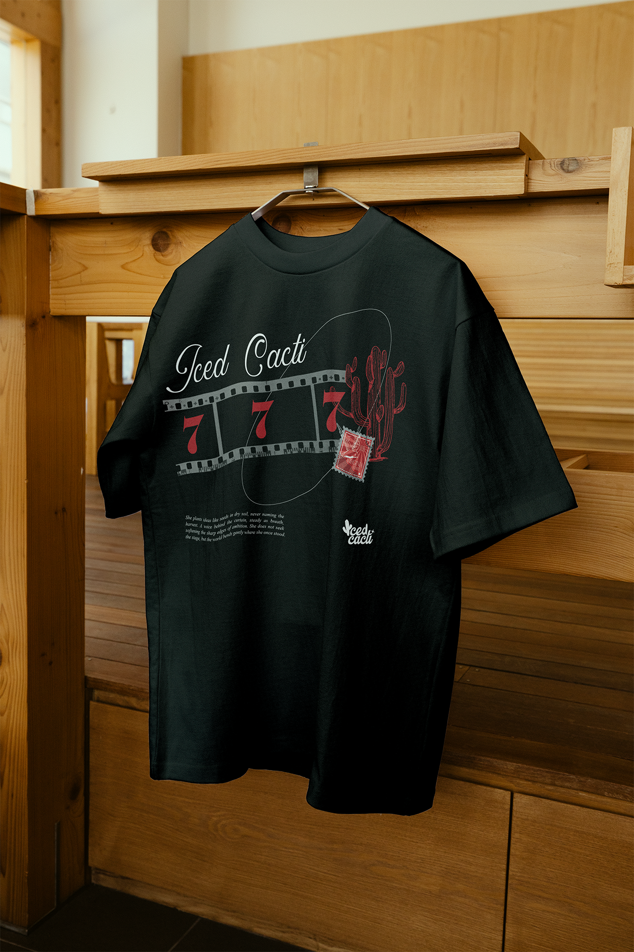 Iced Cacti Lucky 7 T Shirt