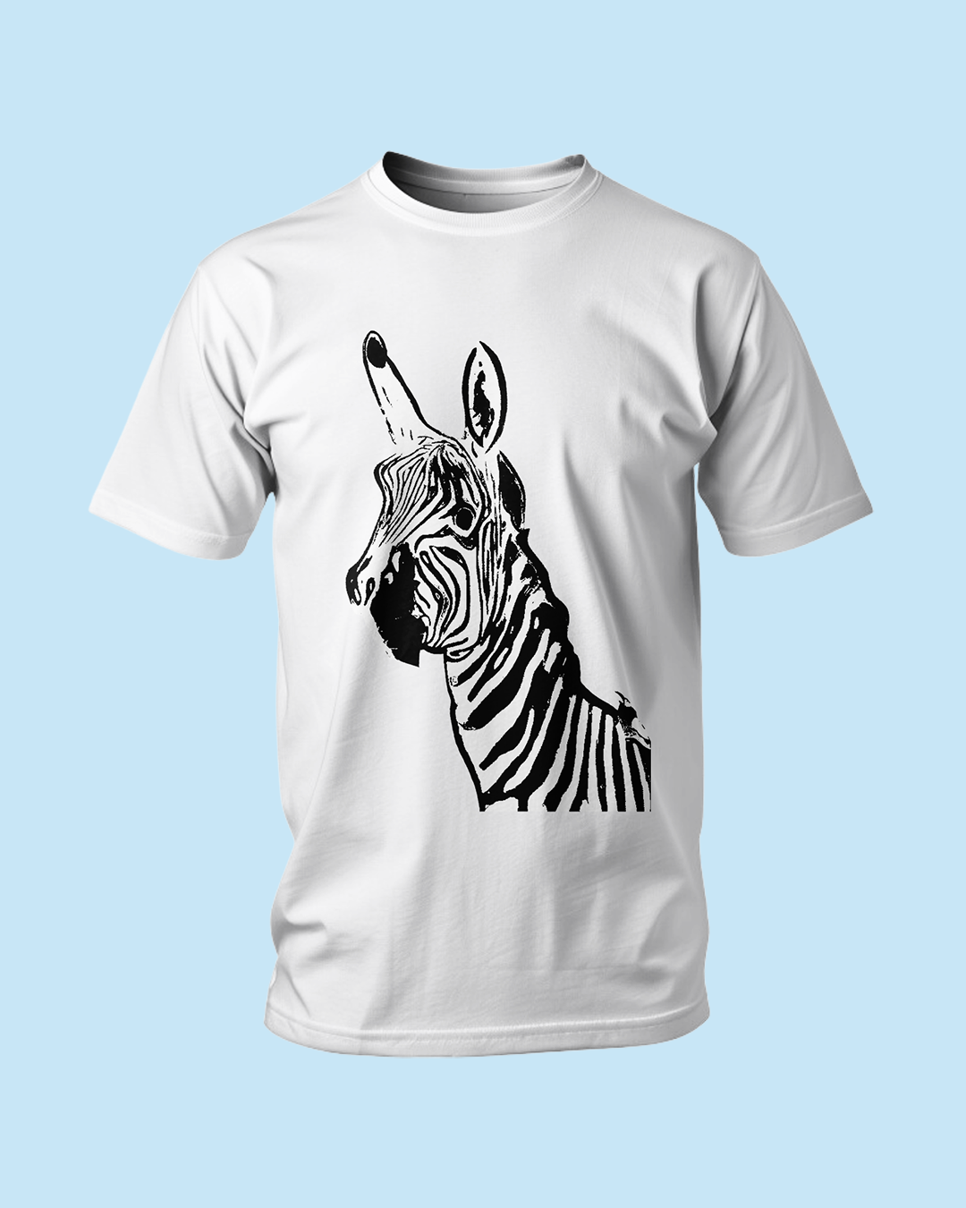 Zebra Graphic T Shirt