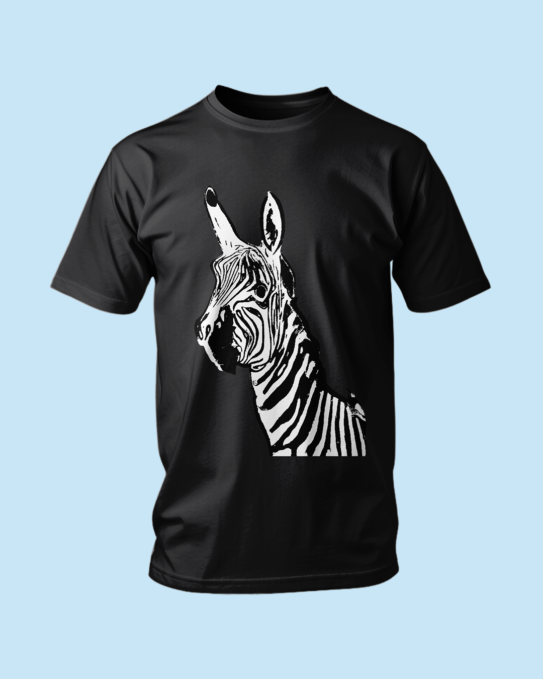 Zebra Graphic T Shirt