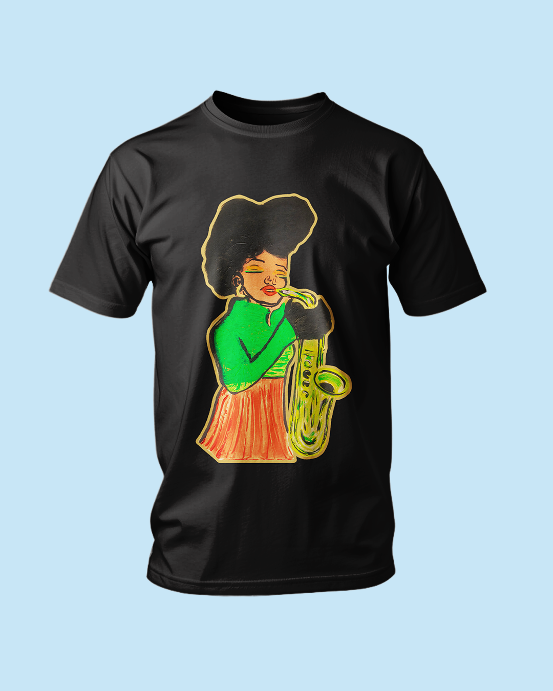 So Saxy Graphic T Shirt