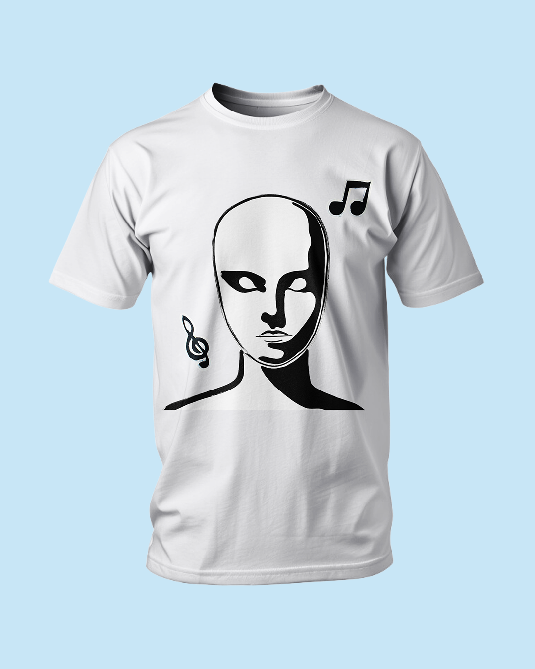 Sound Of Silence Graphic T Shirt
