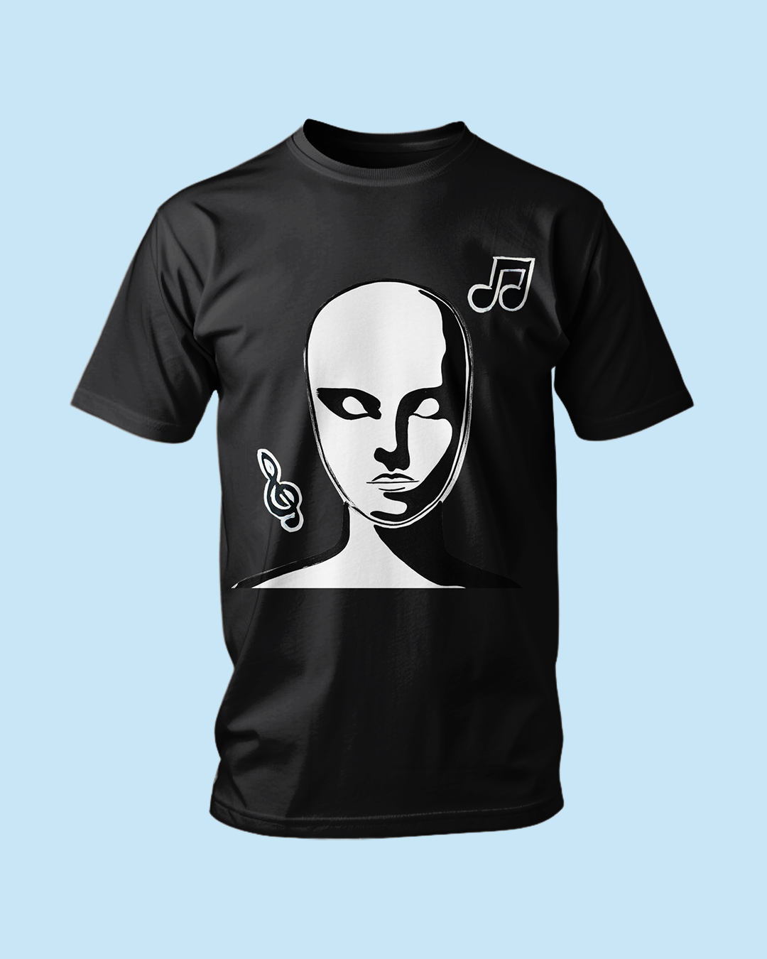 Sound Of Silence Graphic T Shirt