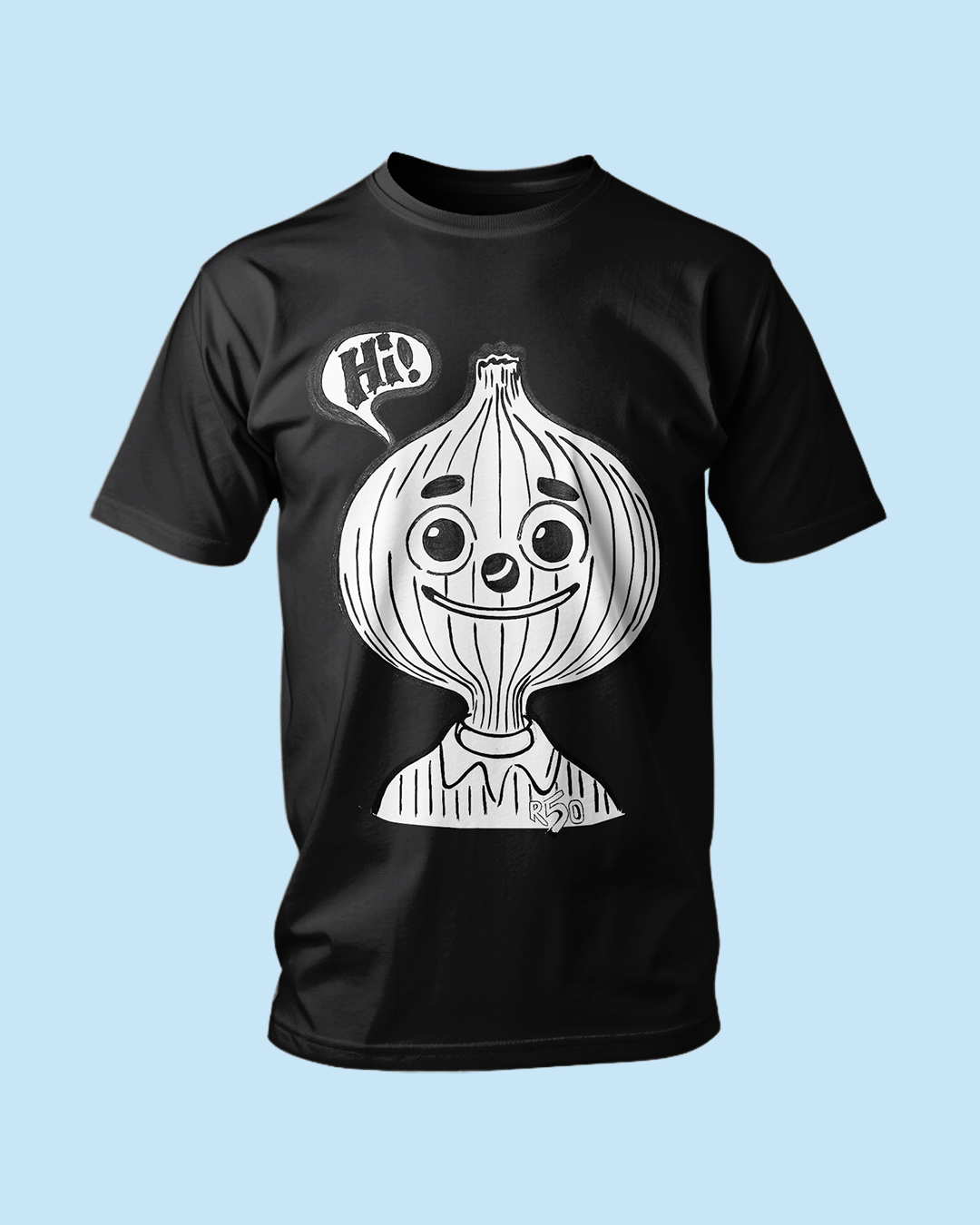 R50 Onion Graphic T Shirt