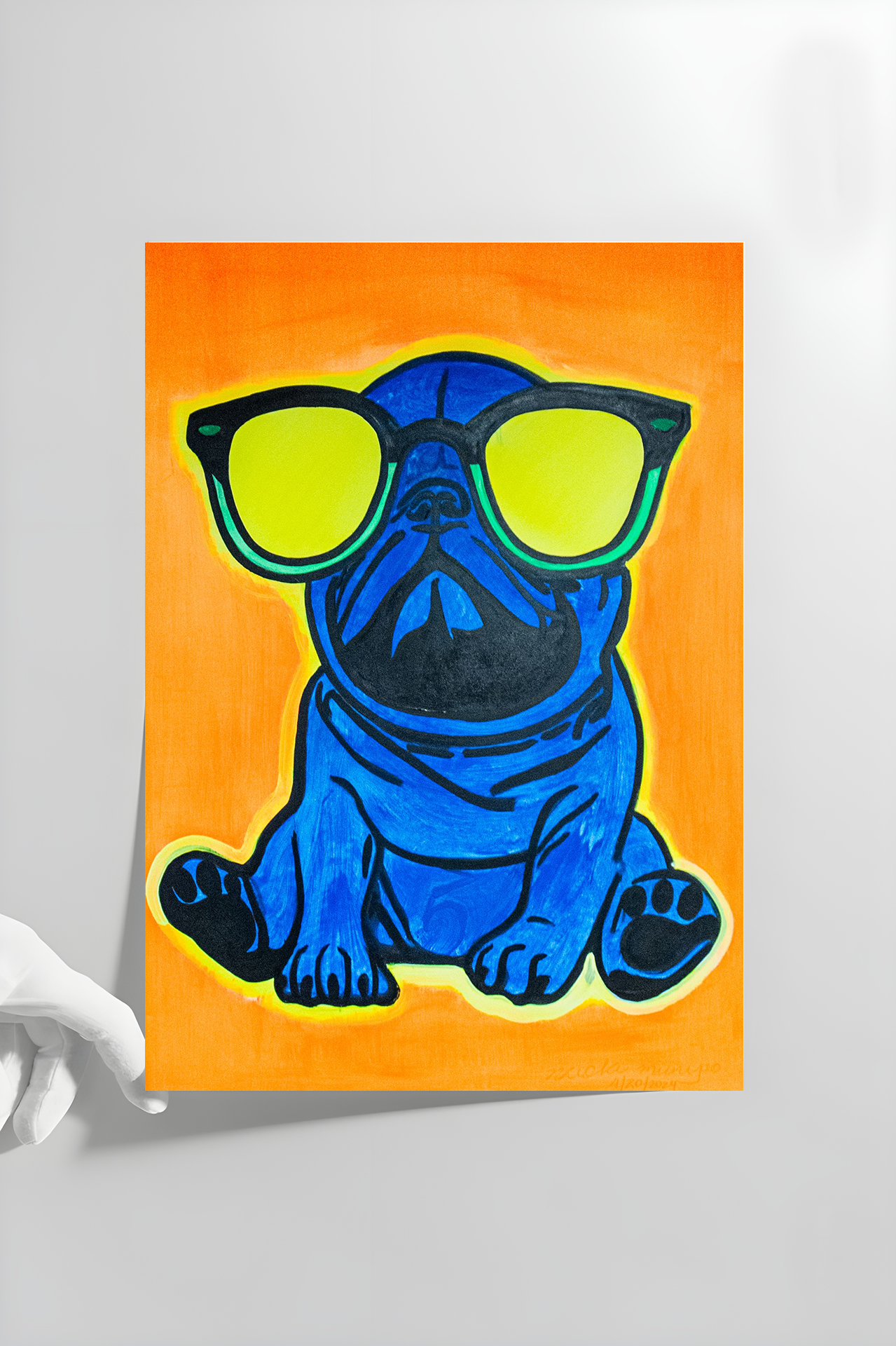 Pugsy Limited Edition Print 11"x14"