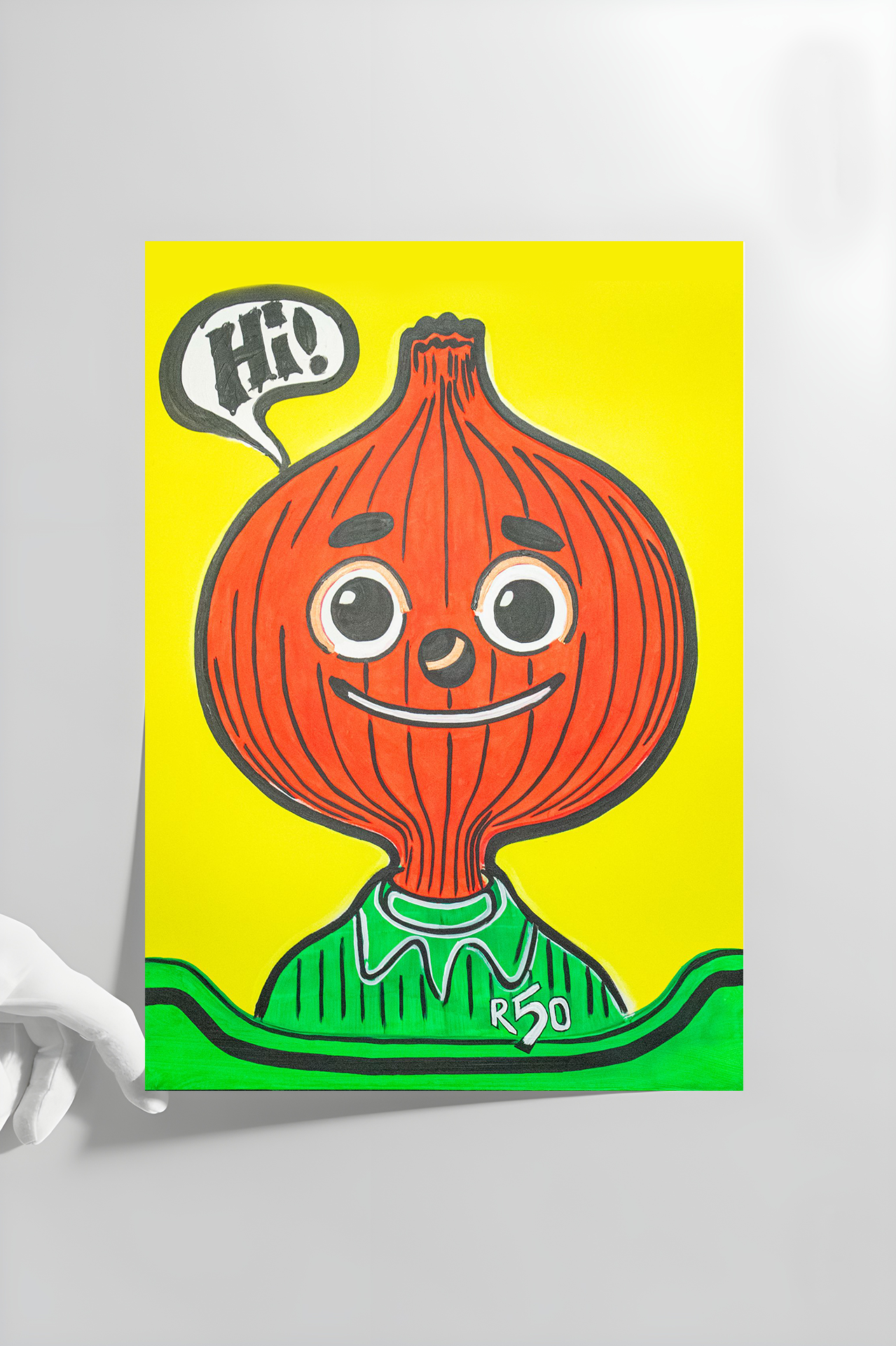 R50 Onion Limited Edition Print 11"x14"