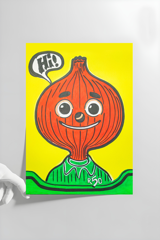 R50 Onion Limited Edition Print 11"x14"