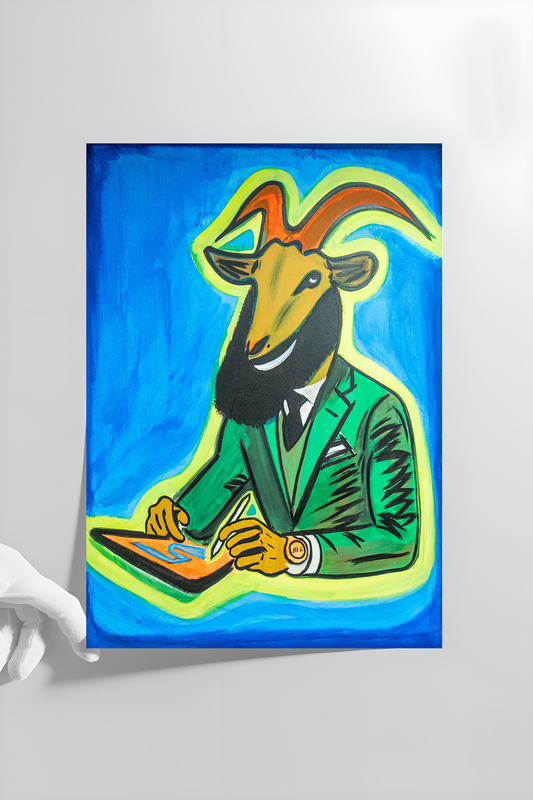 The GOAT Limited Edition Print 11"x14"