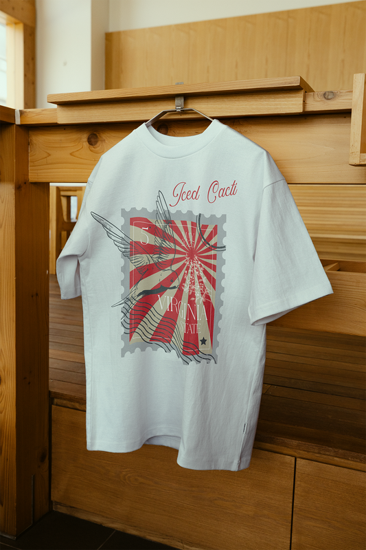Iced Cacti Virginia Postal T Shirt