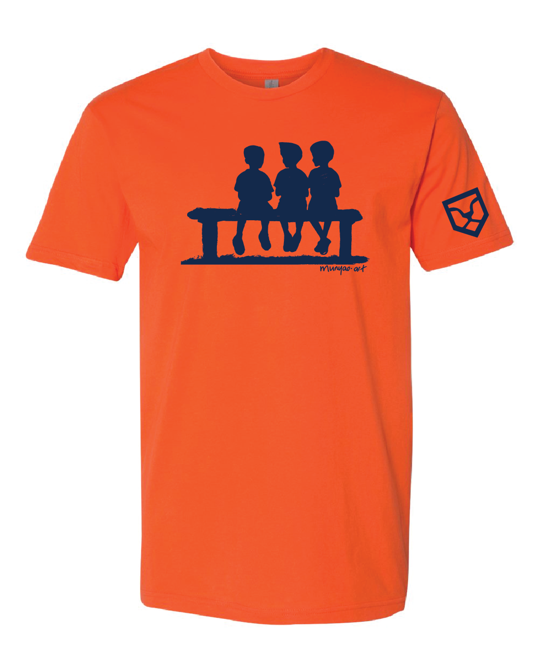 Watoto wa Makindu Orange T-Shirt