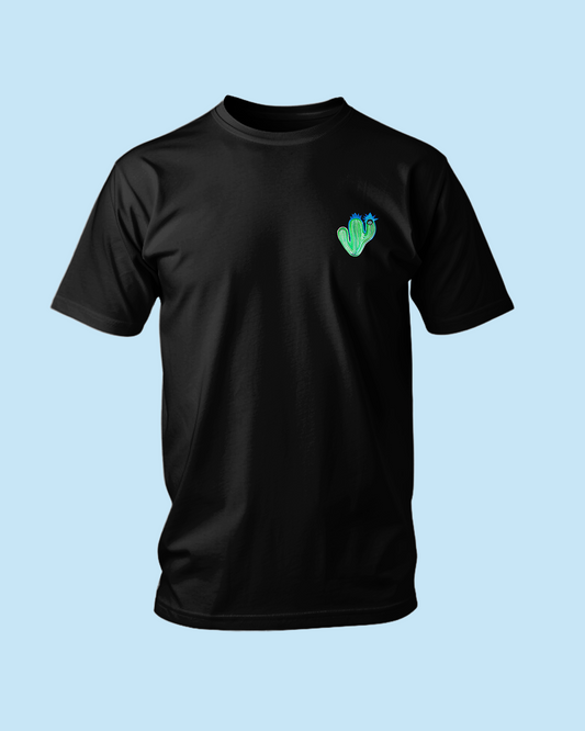 Cacti Embroidered T Shirt